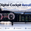 Audi Q7 4L Digital Cockpit Nachrüstung – Original Armaturenbrett versus installiertes iKAGOO Digital Cockpit