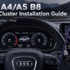 Audi A4 A5 Digitaltacho Einbauanleitung