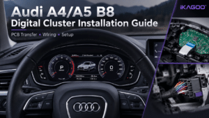 Audi A4 A5 Digitaltacho Einbauanleitung