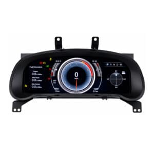 Lexus RX digitales Kombiinstrument 2016–2021 Frontansicht auf weißem Hintergrund