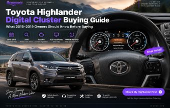 Kaufberatung für das digitale Kombiinstrument des Toyota Highlander: Was Besitzer von 2015–2019 vor dem Kauf wissen sollten